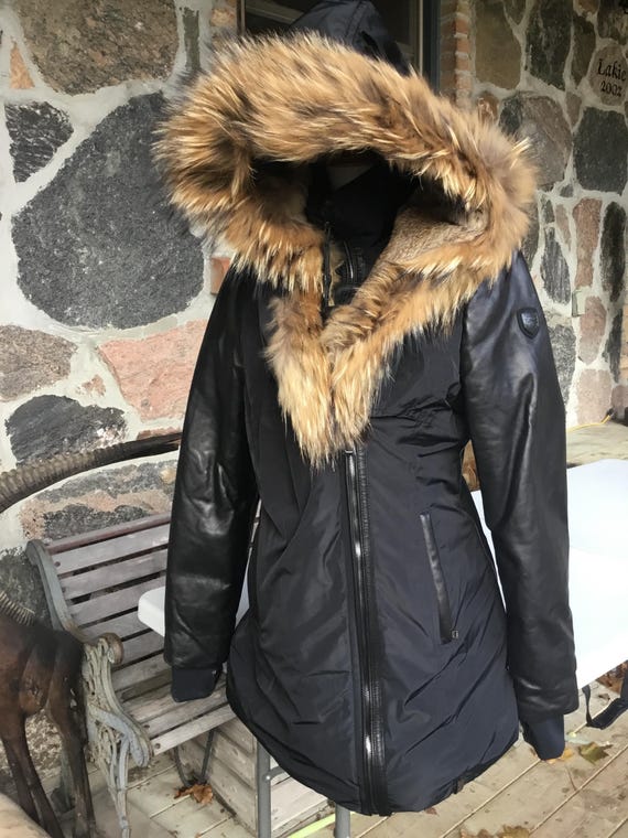 Rudsak Canadian Heritage、ブラックレザーとファー付き限定版 