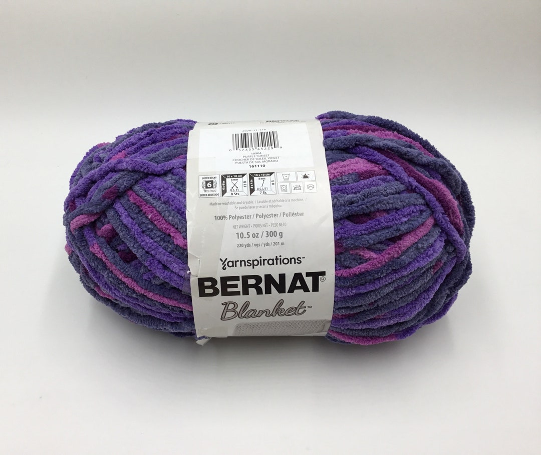 Bernat Blanket Brights Big Ball Yarn-Bright Pink
