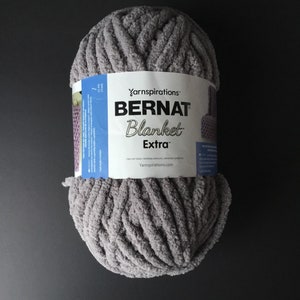 Bernat deken extra 10,5 oz/300 g volumineus 7 - dampgrijs