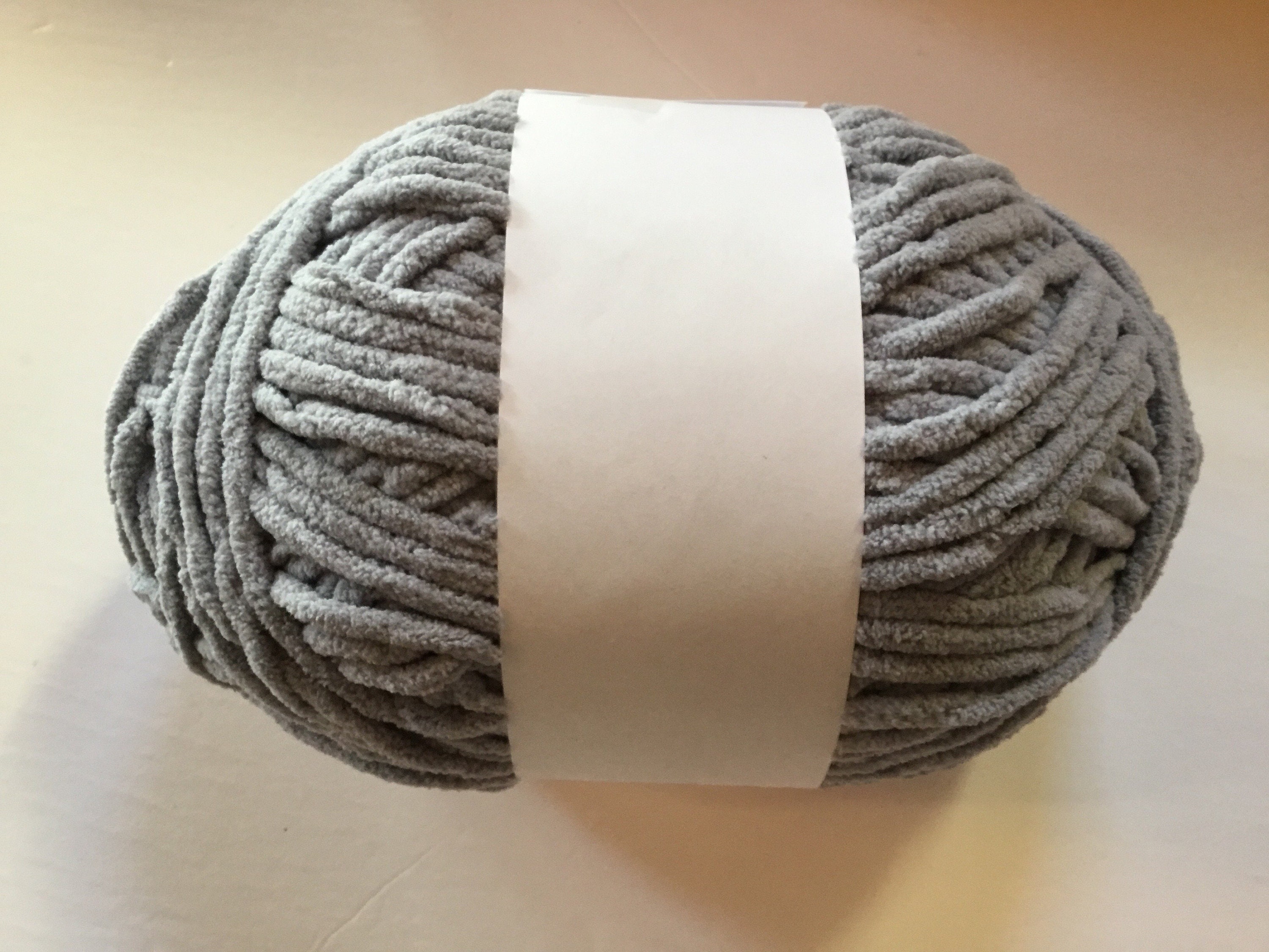 Bernat Baby Blanket Yarn 10.5oz/300gCloud burst / light gray Etsy