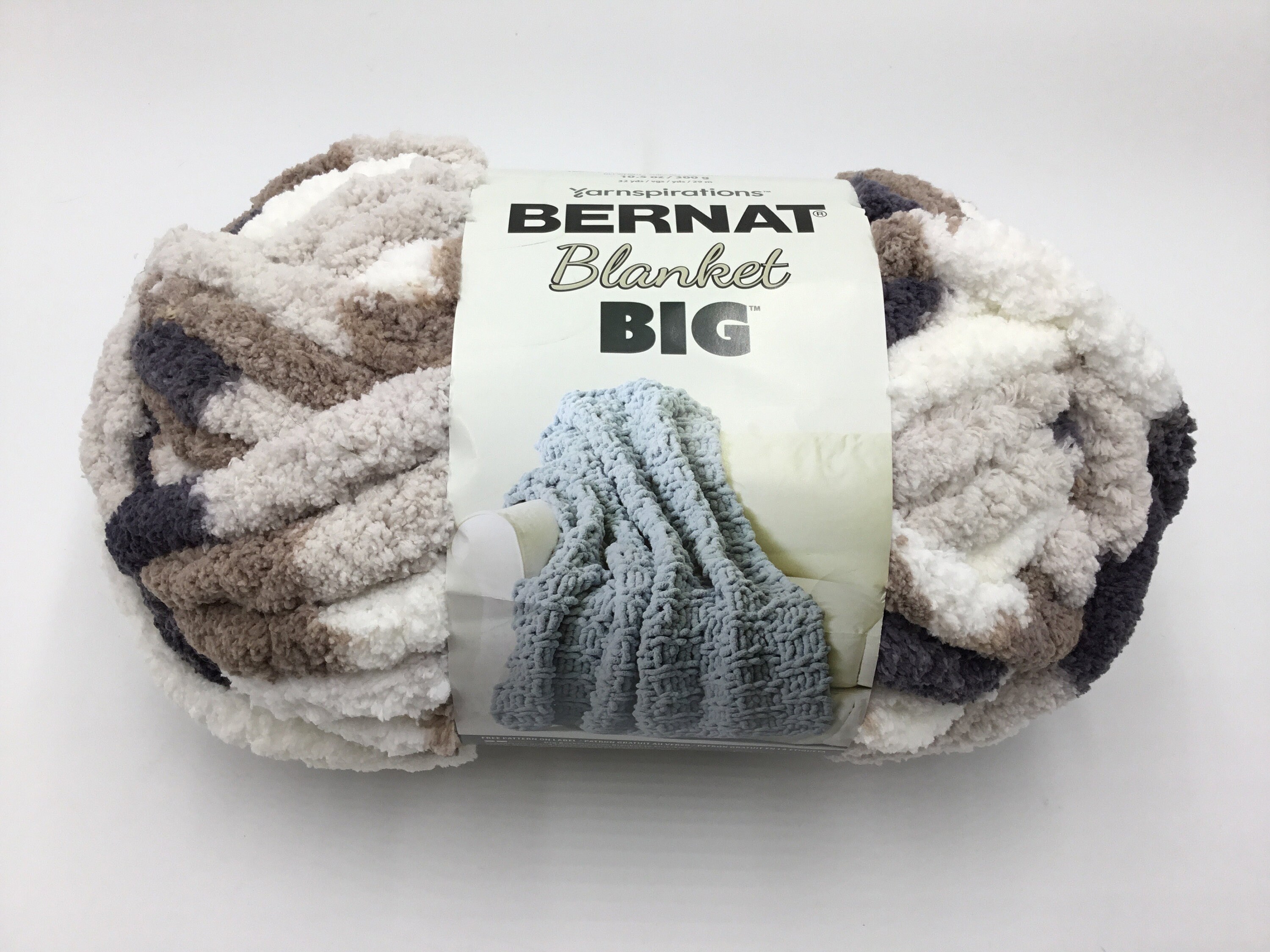 Yarnspirations Bernat Blanket Big Yarn Flax 