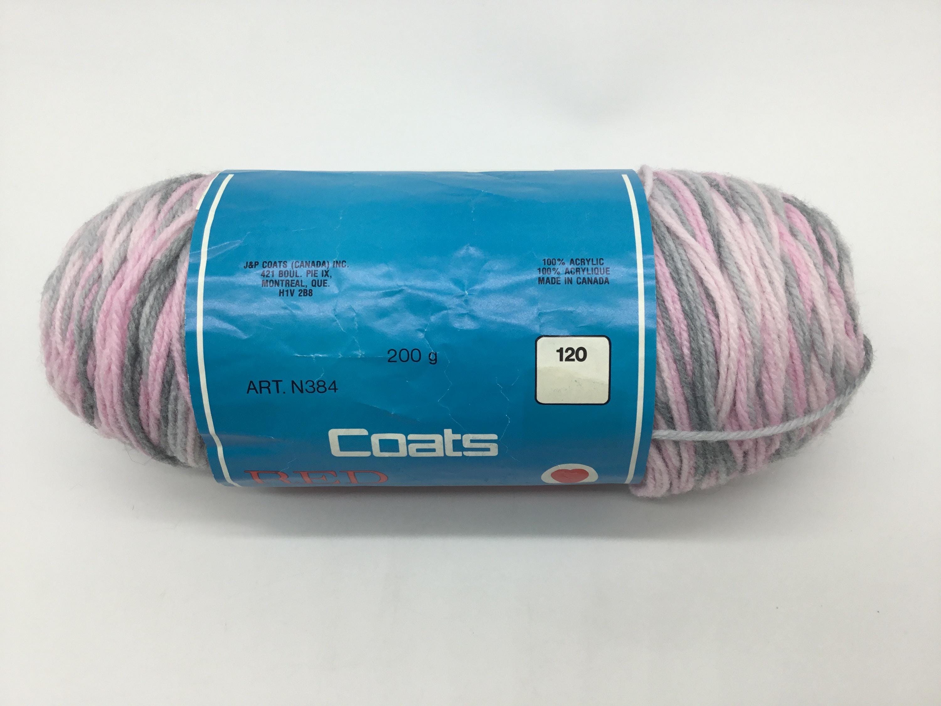Fil à tricoter acrylique dégradé multicolore - HURRISE - Épaisseur