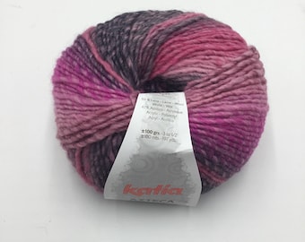 Katia Azteca Yarn, Super Soft Yarn, Acrylic/Wool 180m/197yrds color-7857