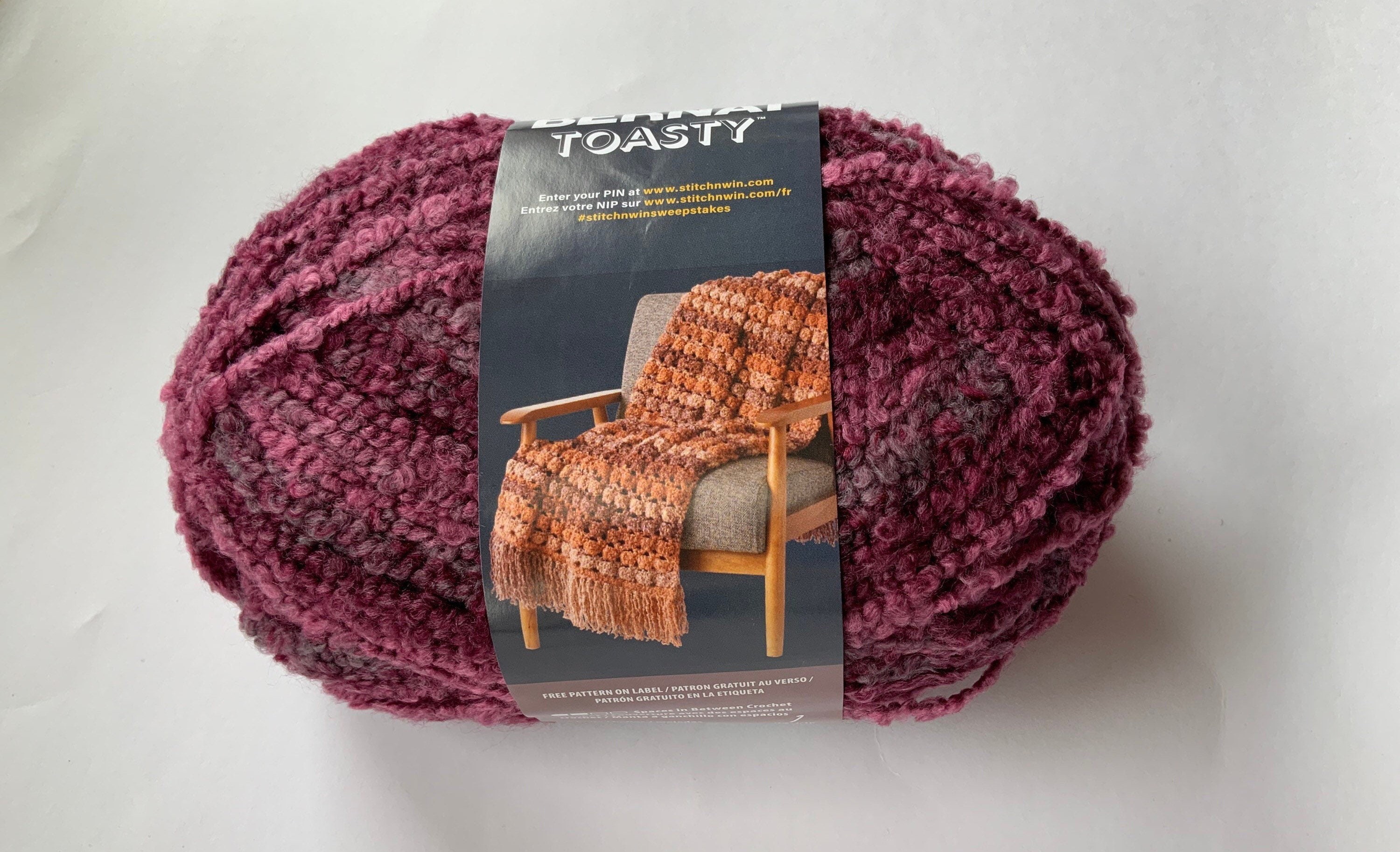 Bernat toasty mad for plaid sale