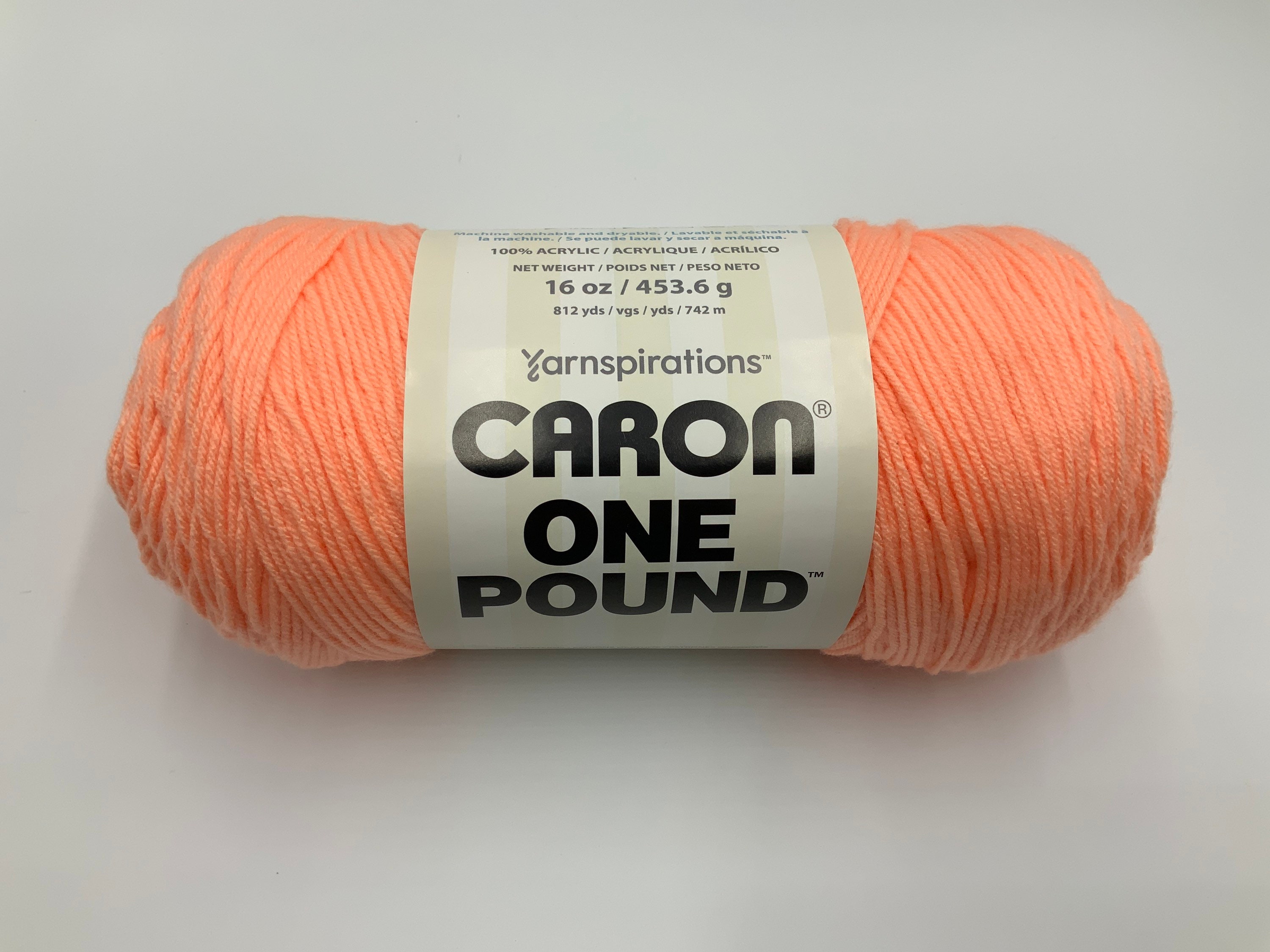 Caron One Pound Yarn, Jumbo Skeins, Medium 4 / 16 Oz / 453.6 G