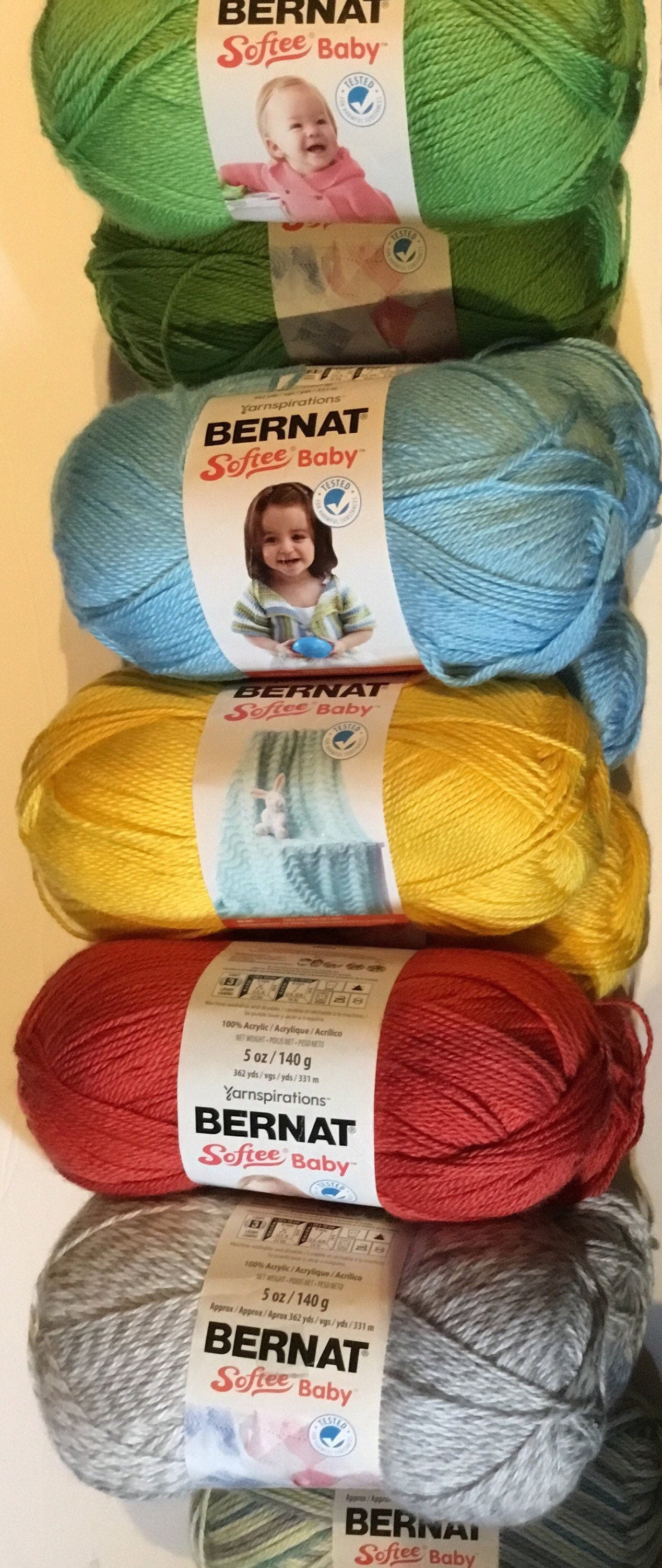 Bernat Softee Baby Yarn 362 Yards 