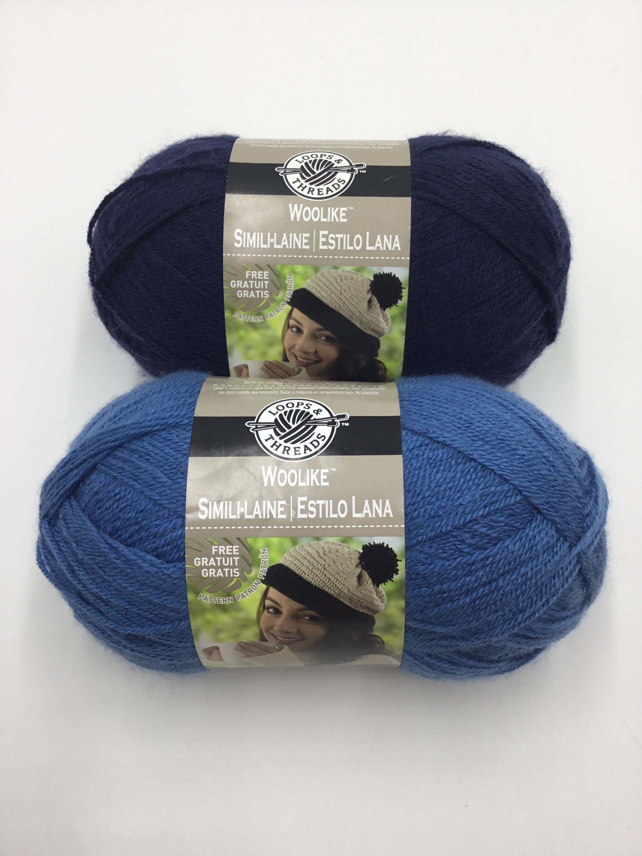 Loops & Threads, Office, Skein Loops Threads Wool To Wash Yarn Color Blue  Moon 157 Yds
