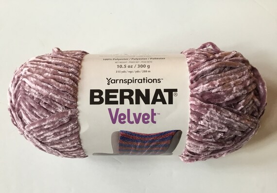 Bernat crushed velvet yarn walmart hotsell