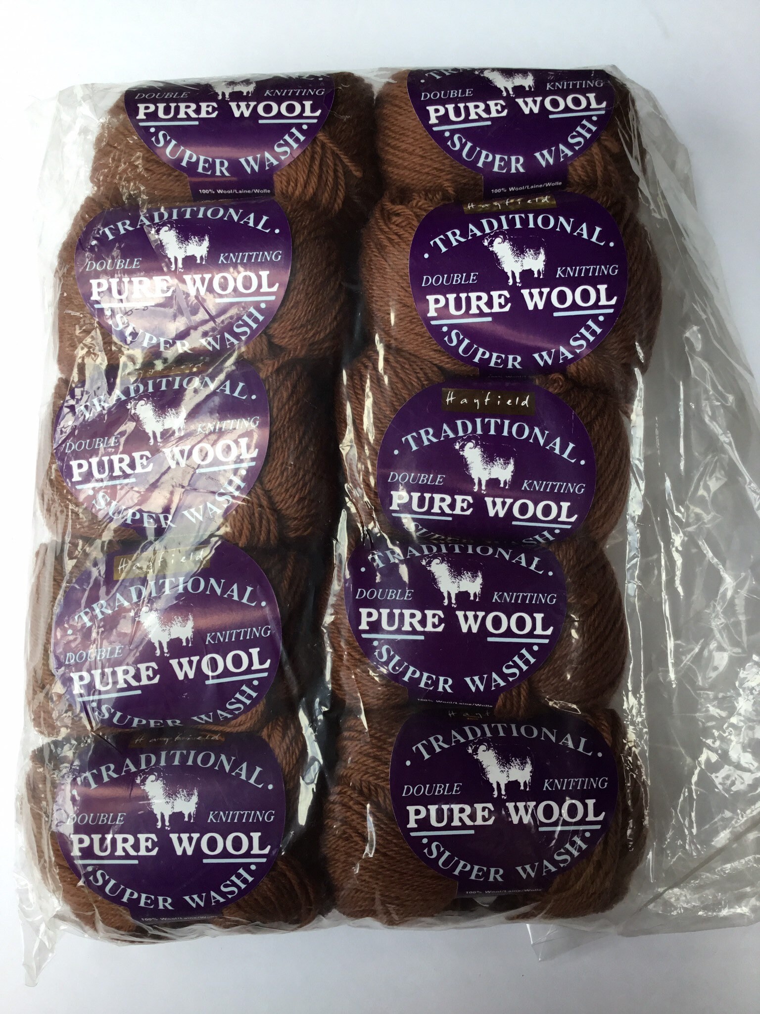 Hayfield Traditional Set of 3 Pure Wool Super Wash -extremely Soft