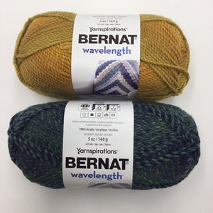 Bernat Wavelength 140g 5oz 223yds 204m Variety of Colours to Choose From Sale Etsy New Zealand