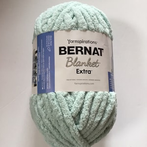 Bernat deken extra 10,5 oz/300 g volumineus 7 - vintage groenblauw