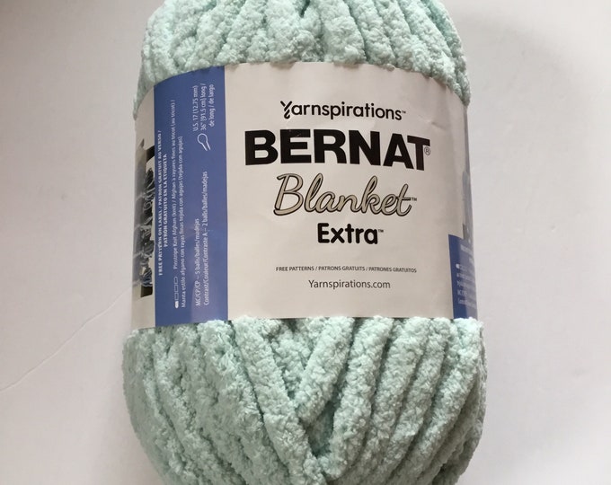 Bernat Blanket Extra 10.5oz/300g Bulky 7 crisp Blue Etsy