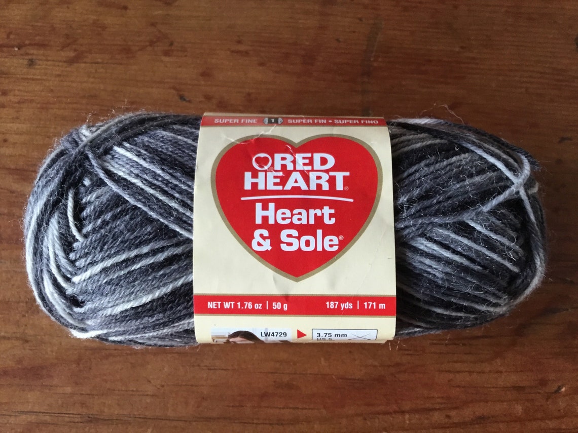 Red HeartHeart & Sole yarn 50g/187yds/171m Skyscraper Etsy