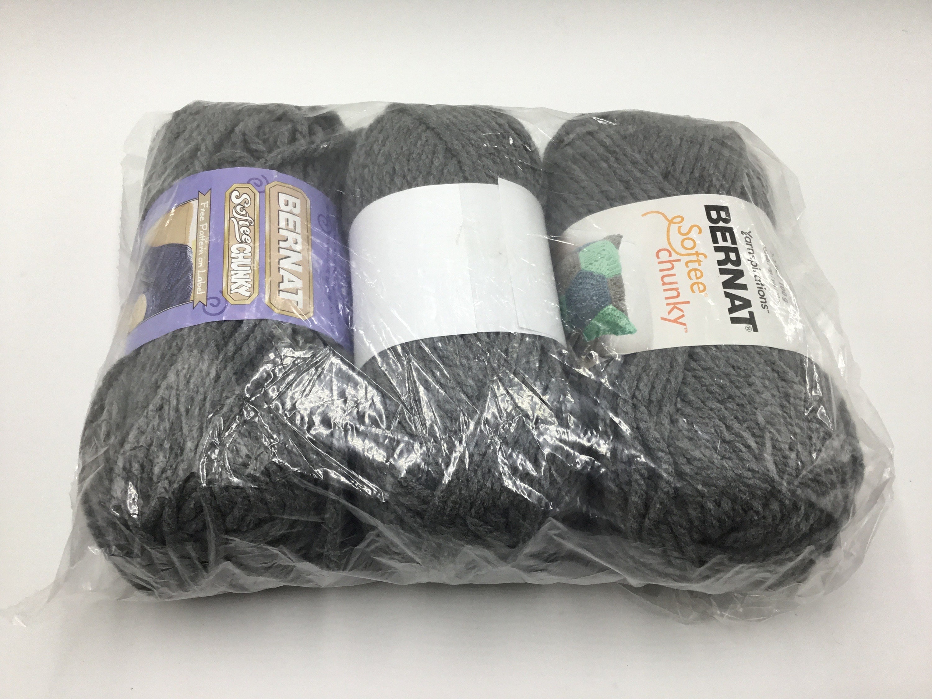 Bernat softee chunky true grey hotsell