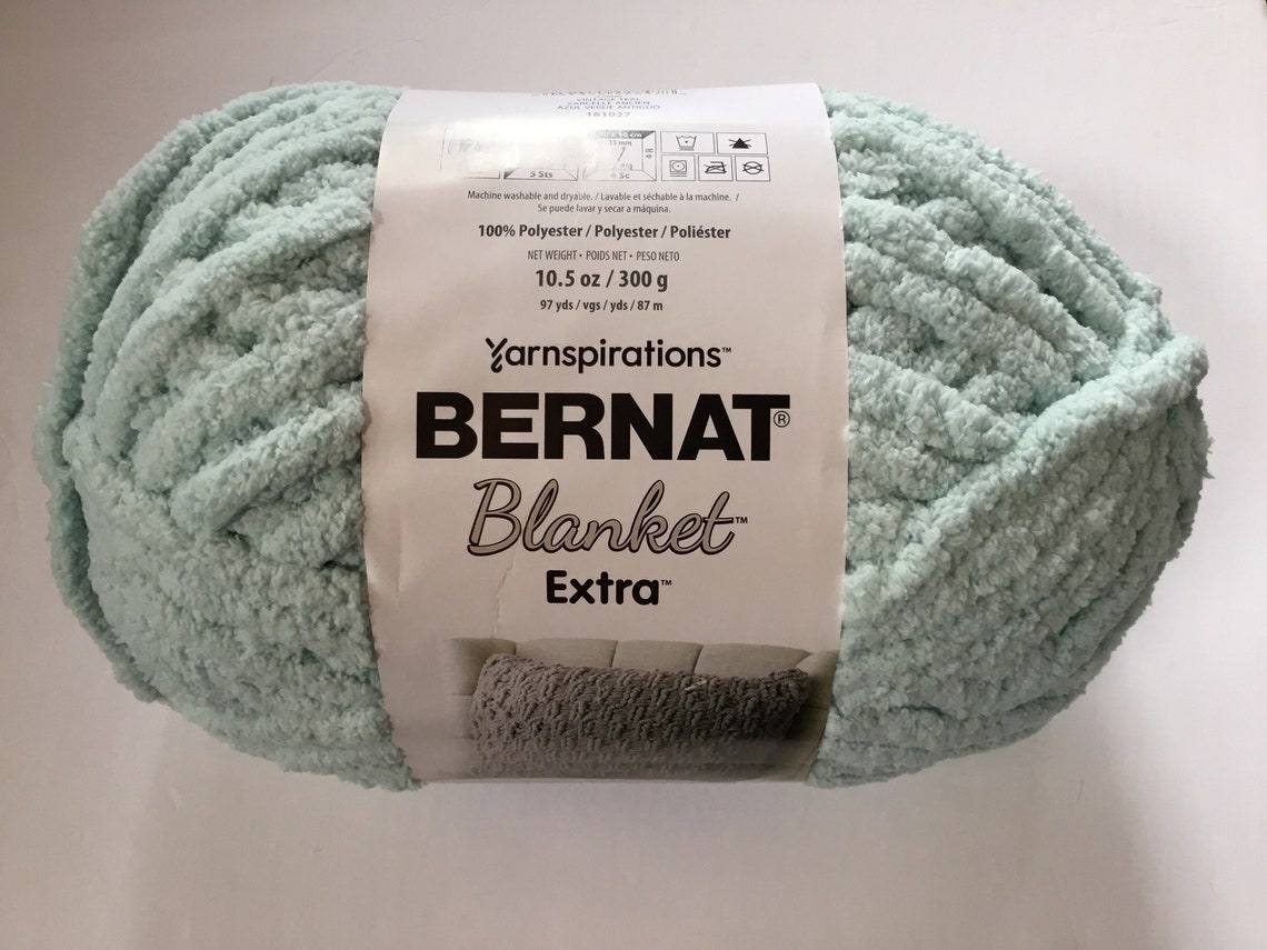 Bernat Blanket Extra 10.5oz/300g Bulky 7 vintage Teal Etsy