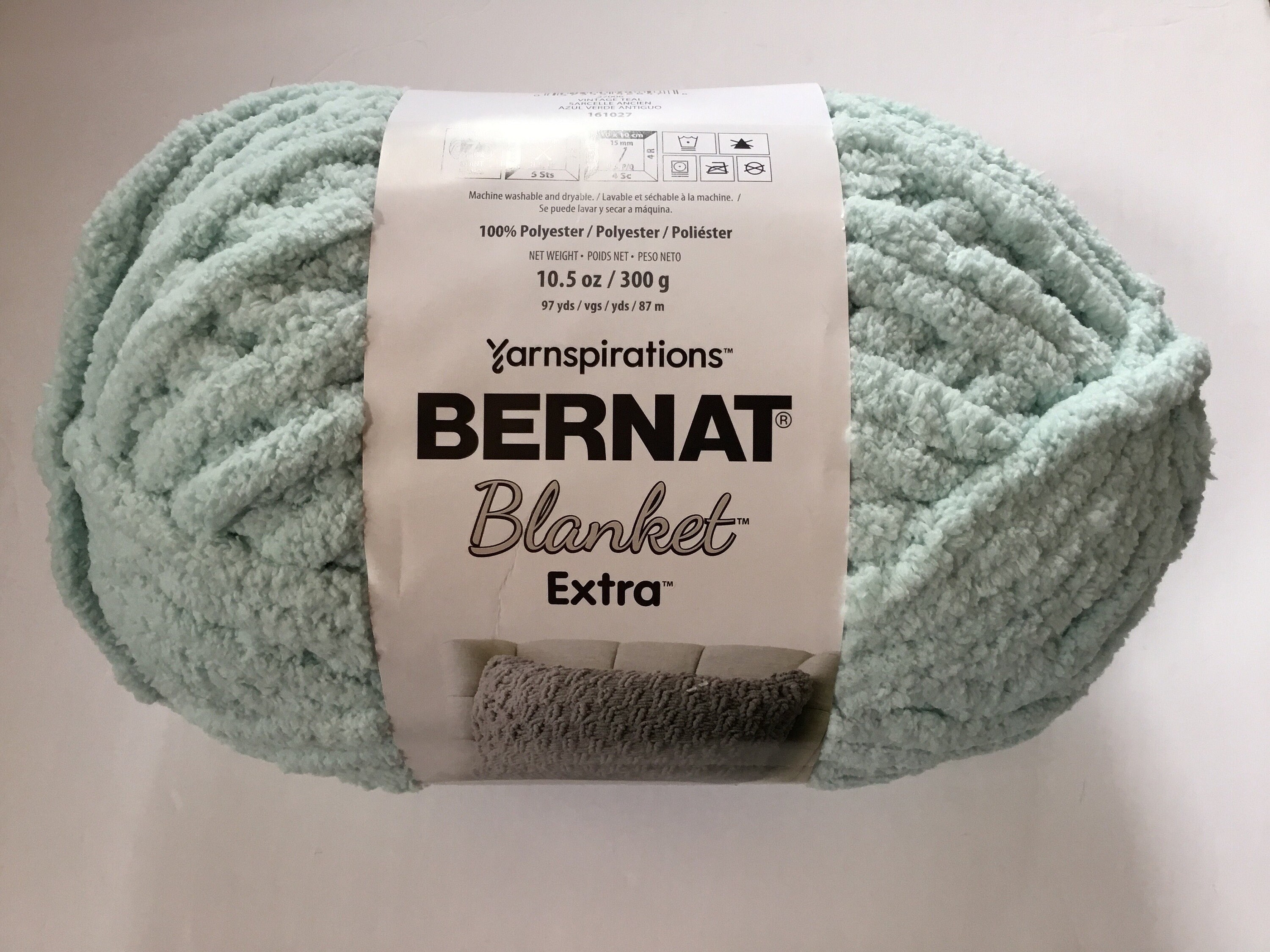 Bernat Blanket Extra 10.5oz/300g Bulky 7 vintage Teal Etsy