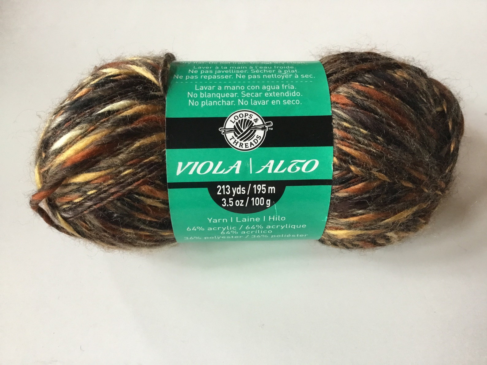Loops & Threads Viola Algo 213 Yds/ 195 M black Etsy UK