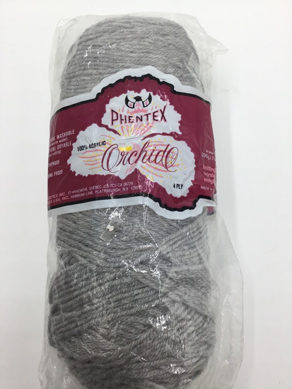 Phentex Orchide Yarn,high Quality Vintage Yarn,knitting Worsted
