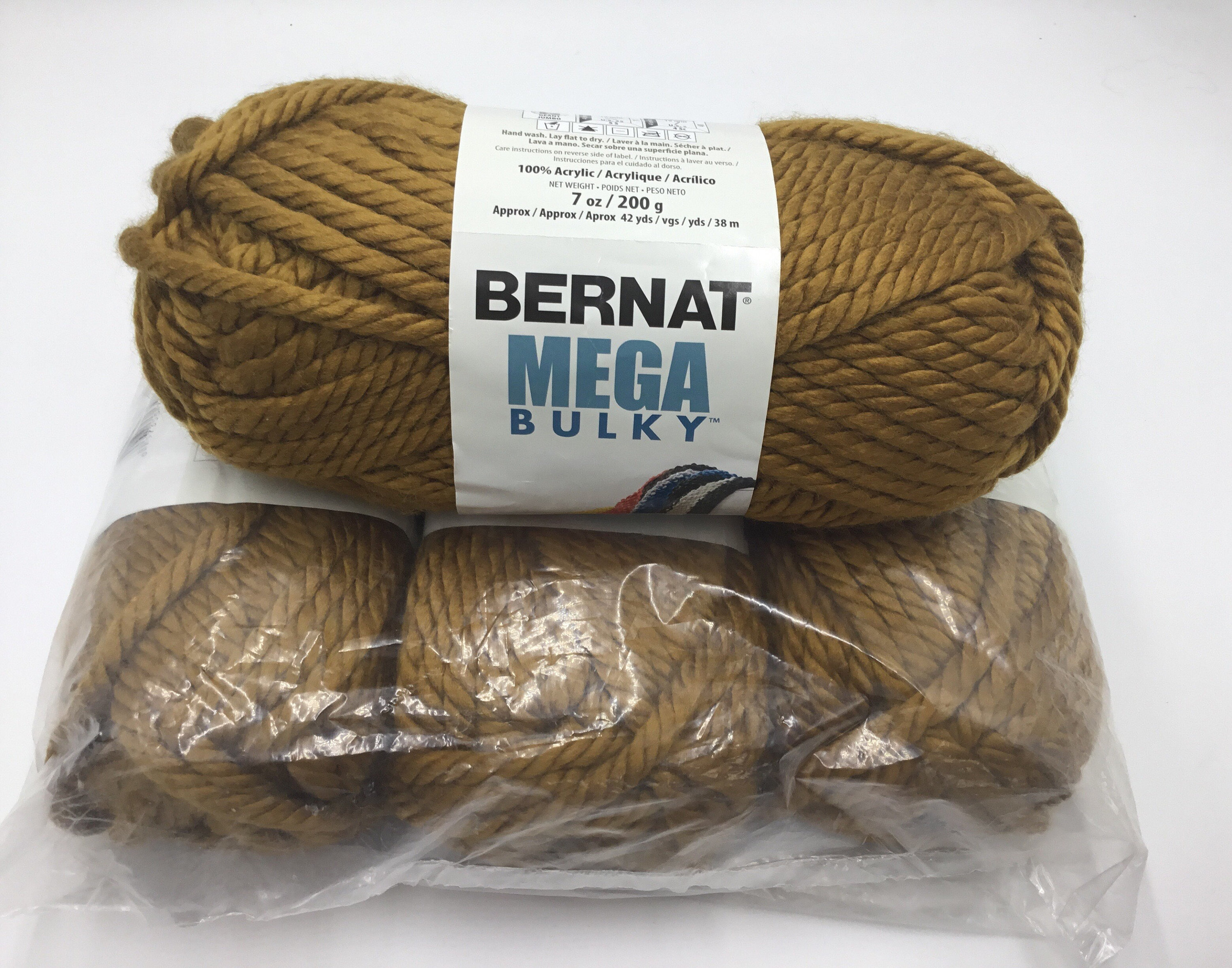 Bernat mega bulky yarn deals