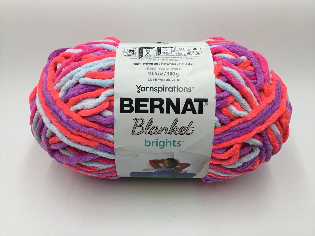 Yarnspirations bernat blanket brights sale