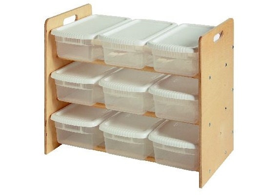 Clear Bins Large Capacity Containers For Organizing Toy Organizers