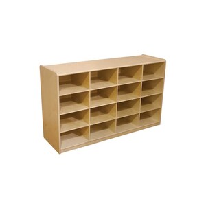 Craft Supply Storage, Paper Storage, Letter Tray Organizer with (16) 5-Inch Compartments and Optional Trays