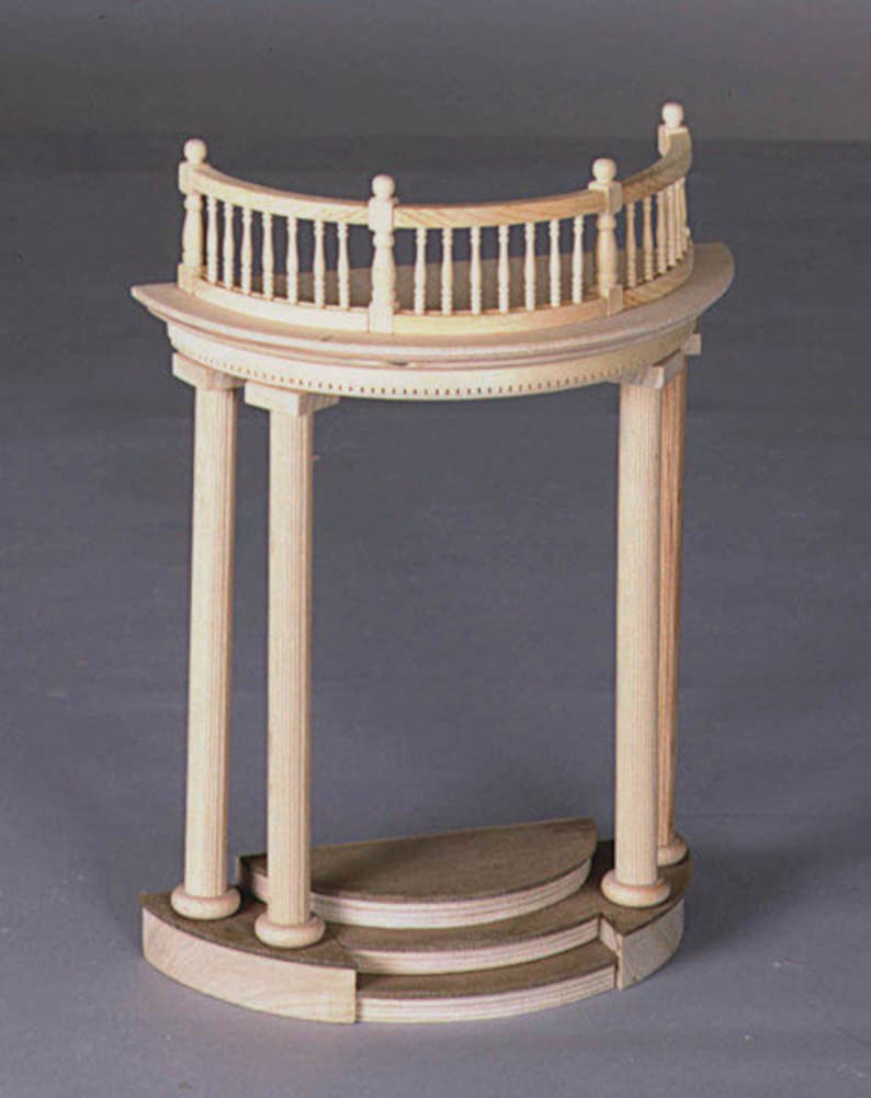 Dollhouse Front Porch Kit Real Good Toys Montclair Circular Etsy