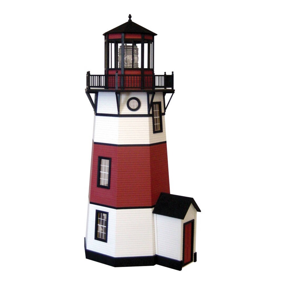 New England Lighthouse Kit, Lighthouse Decor, Wooden Lighthouse - Etsy