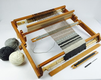 Weaving Loom, Fold & Go Rigid Heddle Weaving Loom with Optional Floor Stand