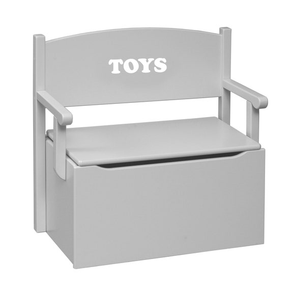 Toy Box Bench Toy Chest Bench Toy Storage Bench - Etsy