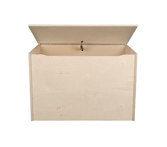 Big Toy Box Wooden Toy Box Personalized Toy Box Unfinished Etsy