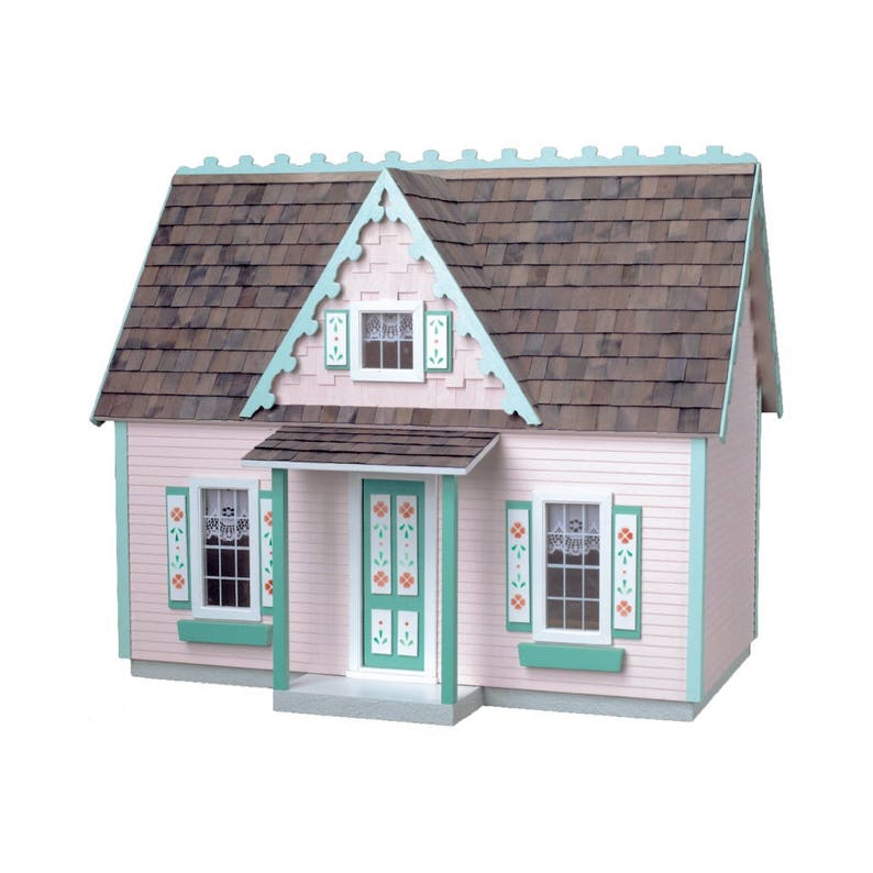 Dollhouse Kit DIY Dollhouse Victorian Cottage Jr. Unfinished Etsy