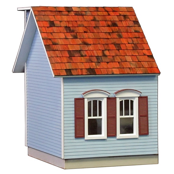 Dollhouse Addition Kit, Colonial Dollhouse Addition Kit With Two