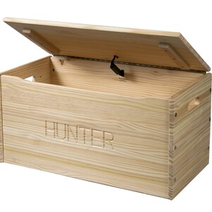 unfinished toy chest