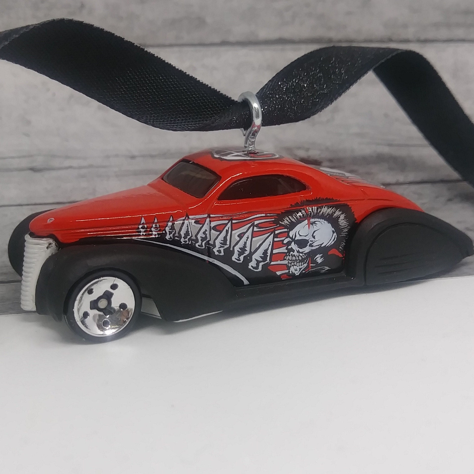 Hot Wheels Lincoln Zephyr Ornament, Skull Gift for Him - Etsy