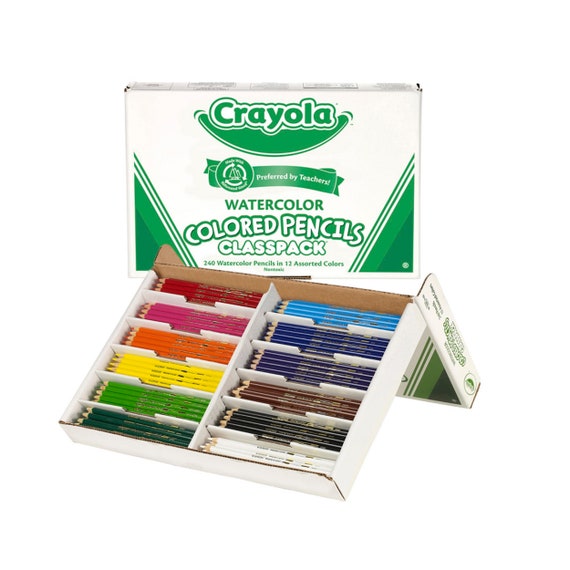 Crayola Colored Pencils, Sharpened, Adult Coloring, Assorted