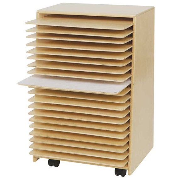 Art Drying Rack Paper Storage Puzzle