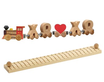 Valentine's Day Hugs and Kisses Train with Display Track