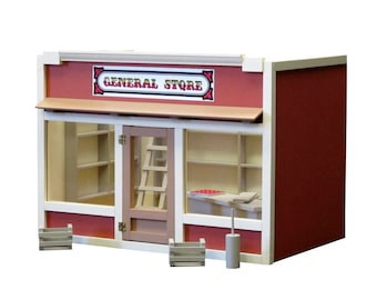 Diorama Kit, General Store Diorama Kit, Miniature Display Box Kit, Room Box Kit, Display Box Kit