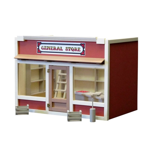 Diorama Kit, General Store Diorama Kit, Miniature Display Box Kit, Room Box Kit, Display Box Kit