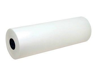 Paper Roll, Lightweight White Kraft Paper Roll, 24" x 1000 Feet