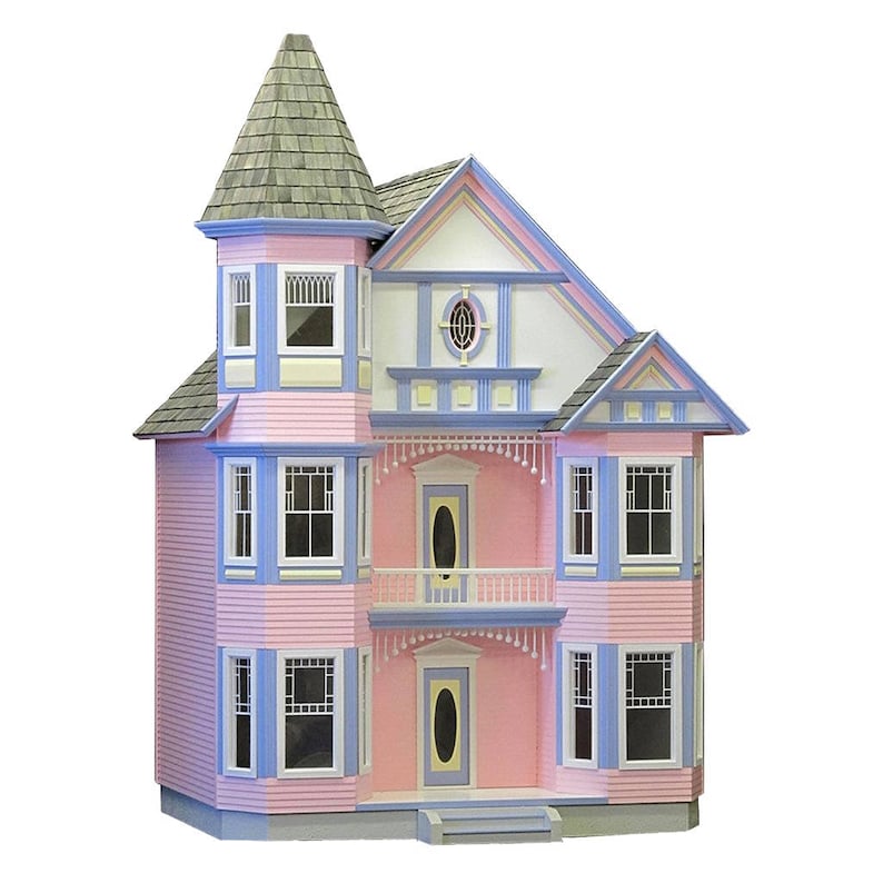 painted lady dollhouse kit