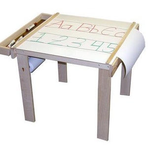 Art Table, Kids Art Table, Drawing Table, Drawing Desk