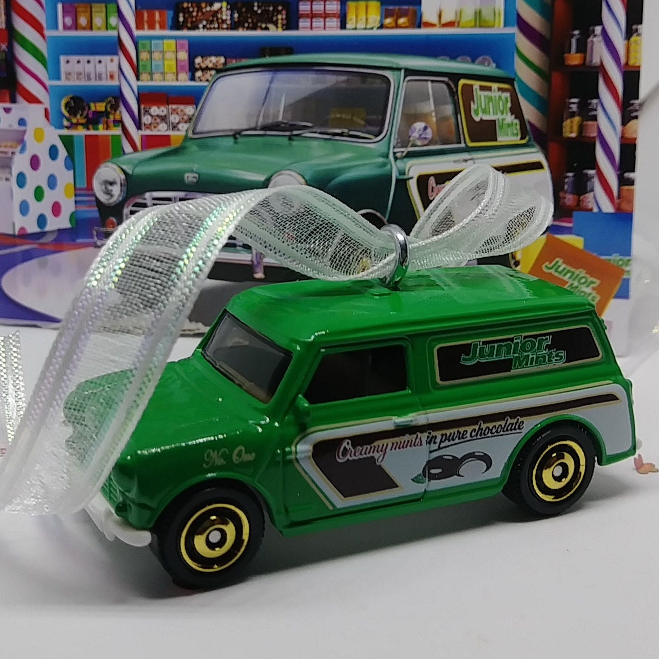 Matchbox Christmas Car Ornament Junior Mints Candy Austin - Etsy Matchbox Christmas Car Ornament Junior Mints Candy Austin - Etsy