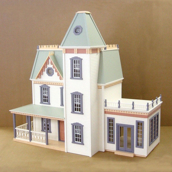 Dollhouse Kit DIY Dollhouse Junior Conservatory Unfinished -  Portugal