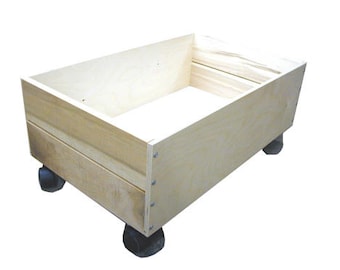 Storage Trundle for Train Table / Activity Table / Play Table, Block Storage, Toy Storage, Toy Bin, Unassembled and Unfinished