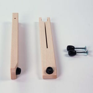 Table Support for Louet Frame Weaving Loom