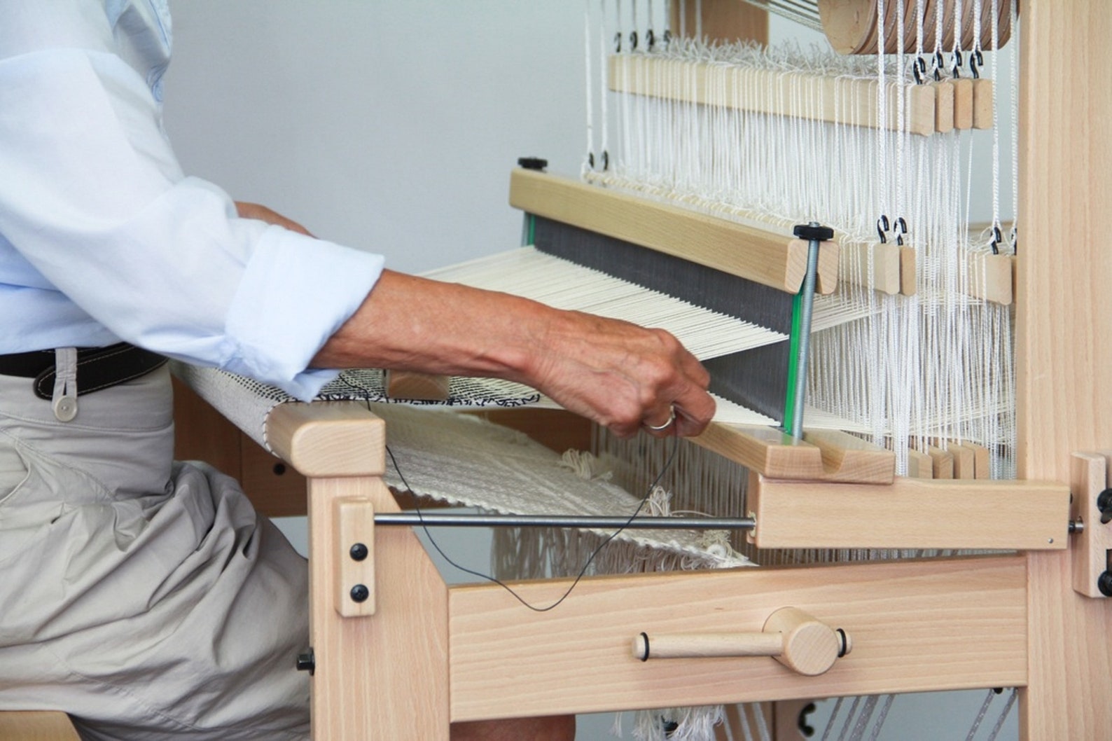 Floor Loom Louet Floor Loom David Floor Loom Weaving Loom Etsy