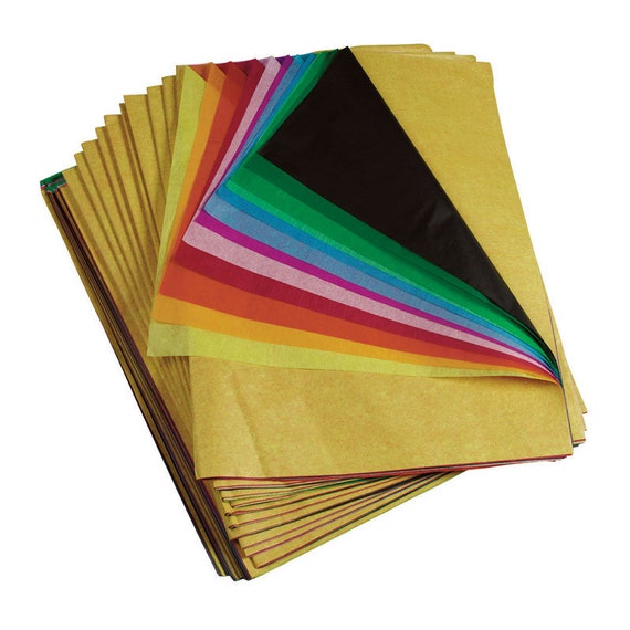 Tissue Paper Sheets, Bleeding Art Tissue, One Ream 480 Sheets