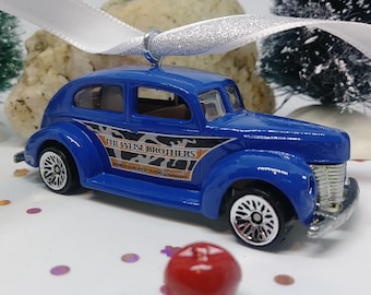 Hot Wheels 1940's Ford Car Ornament, Christmas Ornament, Circus Ornament, Circus Gift, Circus Party Decor